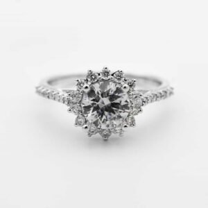 Fine Indian Sterling Emerald-cut Ring